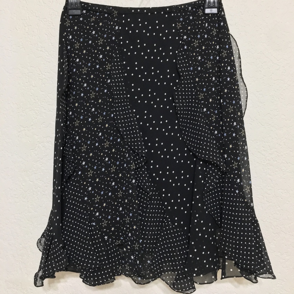 NWT CHELSEA & VIOLET LOVING LAS VEGAS RUFFLE SKIRT - Picture 3 of 7
